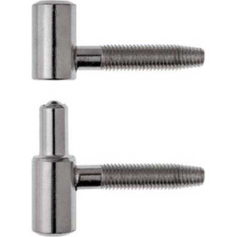75 x CERNIERA ANUBA ACCIAIO NICHELATO D 14 MM