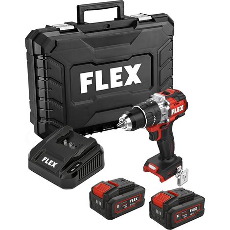 Flex 2-Gang Akku-Schlagbohrschrauber 18 V PD 2G 18-EC MD/4.0 Set inkl. 2 Akkus 4,0 Ah (1/3)