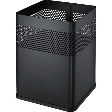 helit, Corbeille à papier carrée, capacité 18 l, l x h x p 240