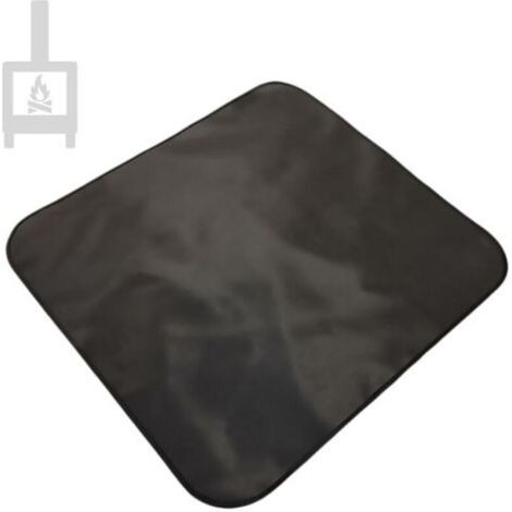 Tapis ignifuge pour cheminée – 50 x 50 cm, carré, réutilisable, adapté aux cheminées à bois et poêles, usage intérieur et extérieur (1/2)