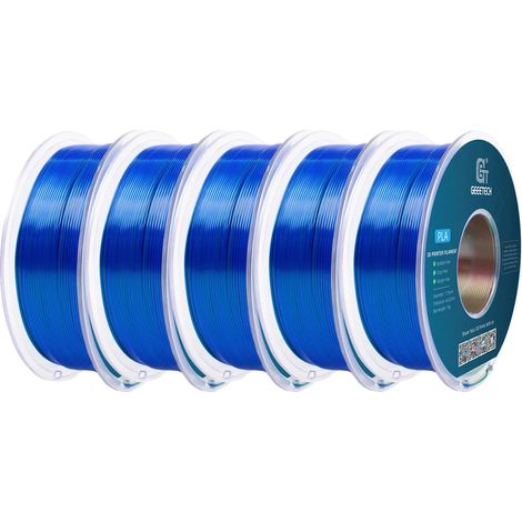 3D-Druckfilament, PLA-Material, hohe Festigkeit, Rot, Blau, Grün (1/2)