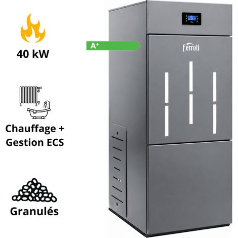 Chaudière à granulés BioPellet PRO 40 kW (1/5)