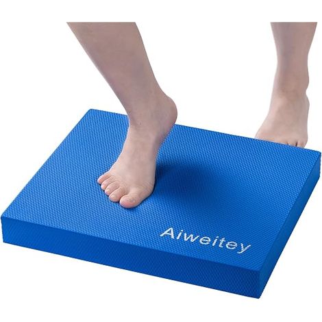Tapis D Equilibre - Mousse Polyuréthane 40,5 X 33 X 5 Cm - Pour Rééducation Yoga Pilates Fitness - 1 Pièce (1/5)