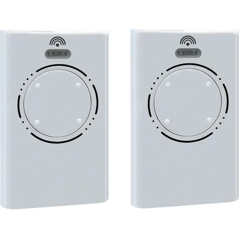 2 telecomandi bianchi a 4 canali XT4 868 SLH 787010 per porte da garage e cancelli - Garanzia di 3 anni