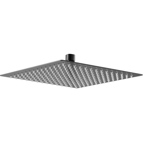 Rociador extraplano cuadrado 25×25 cm acero inox antical