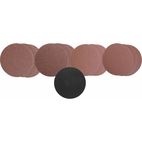 Güde Klett-Schleifscheiben-Set 13-tlg. K60 K80 K120 K240 Schleifpapier (1/5)