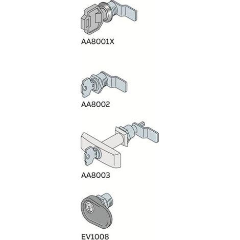 INSERT+CLE PANNETON DOUBLE COFFRET SR2 AA8001 ABB 600069