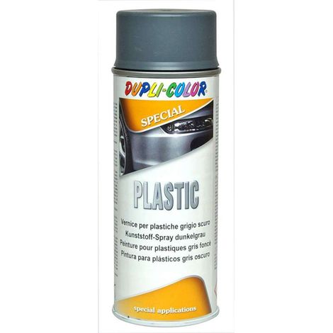 Motip Dupli Vernice Spray Plastiche Grigio Scuro Satinato 400 ml - Decorazione