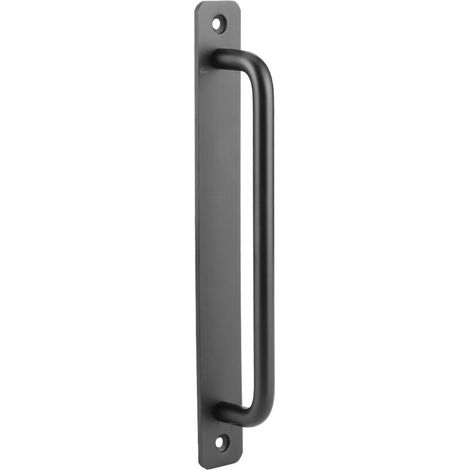 Poignée élégante pour porte coulissante de grange, en alliage d'aluminium, à tirage fluide, pour armoires, placards, garages et abris de jardin. (1/5)