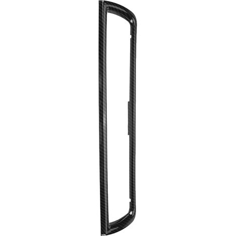 Lüftungsgitterleiste in Carbon-Optik für BMW 5er F10 (2011–2016), Konsolenverkleidung, Schutzset, schwarze Ausführung (1/5)