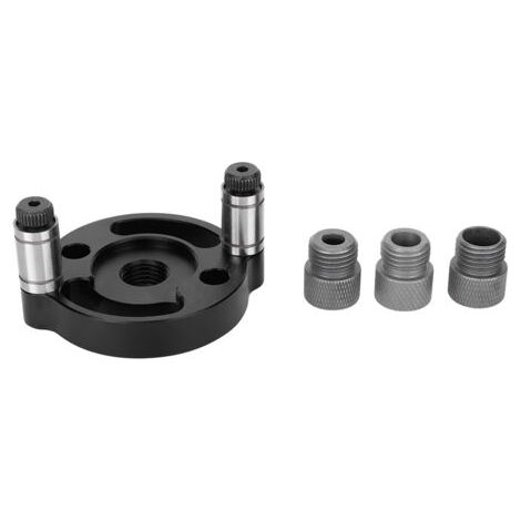 GARRYFIZH Outil de perçage pour menuiserie en alliage d'aluminium : poinçon droit, localisateur de trous, guide de perçage. (1/5)