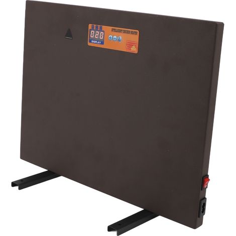 Panneau chauffant pour poulailler 150 W, avec minuterie, télécommande, inclinable, commutable, affichage numérique, câble de 3 m, prise 220 V UE (1/5)