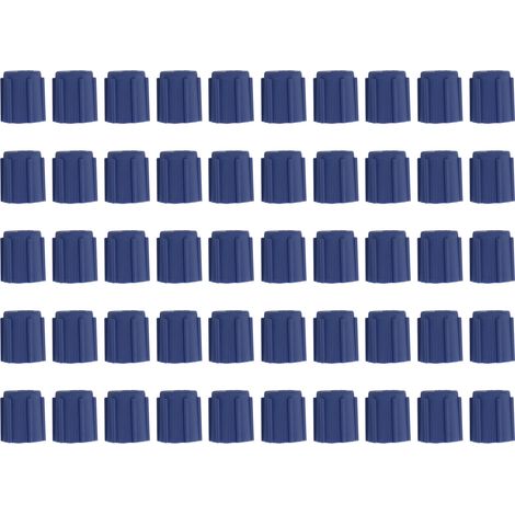 Tappo valvola per climatizzatore, 50 pezzi, resistente a graffi e corrosione, copertura per porta di ricarica del sistema di climatizzazione automatico. (1/5)