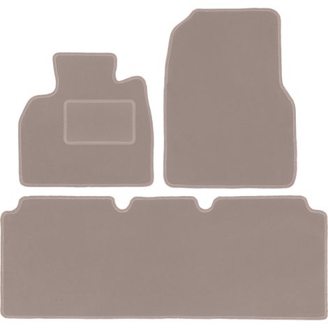 Tapis en velours beige pour : Renault Grand Espace IV monospace (2002-2014) (1/5)