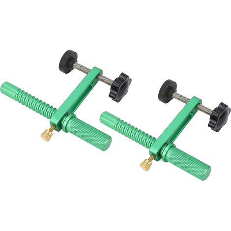 Lot de 2 serre-joints d'établi 3/4 po (19 mm) à dégagement rapide pour le travail du métal et outils de menuiserie (1/5)