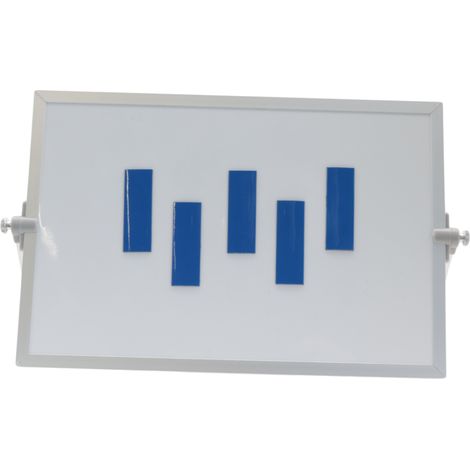 Barre de symboles magnétiques 2x6 cm bleu