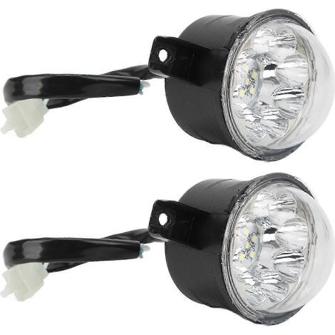 Phare avant 12 V à 14 LED avec boucle à 3 fils pour quad 50 cc, 70 cc, 90 cc, 110 cc et 125 cc