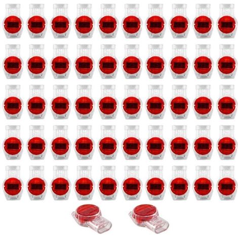 55 Pièces Connecteur UR en Gel pour Épissure de Câble avec 3 Ports (1/4)