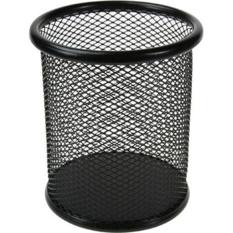 Portal谩pices de malla, negro
