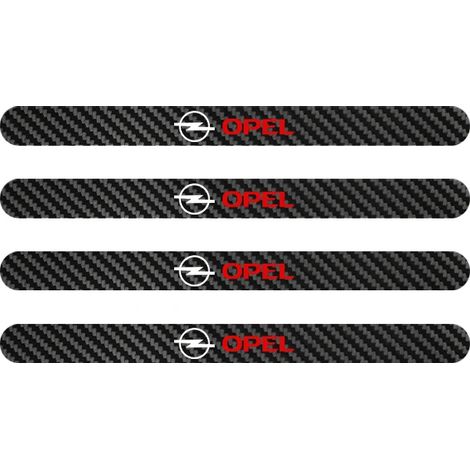 (4 poignées de porte) Autocollant de seuil de porte de voiture,protection anti-rayures pour poignée de porte Opel Astra,Mokka,Zafira,Corsa,Antara,Meriva (1/3)
