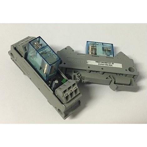 Wago M06100480101-B - Relay Block 24/48 VAC/DC - with Finder Relay type 40.615