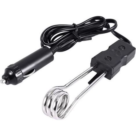 Chauffe-eau de voiture 12V portable – Acier inoxydable – 120W pour café et thé – Accessoire camping et voyage (1/5)