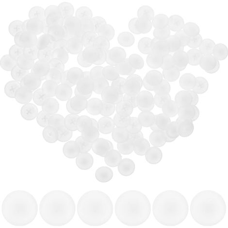 cache vis décoratifs en plastique ABS pour meubles (1/5)