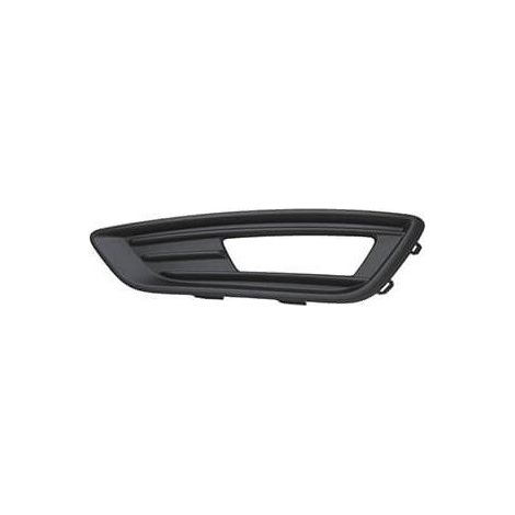 Grille de pare-choc avant gauche inférieure noire avec trou anti-brouillard Ford Focus 3 phase 2 2014-2018