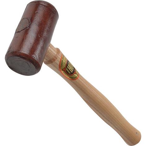 Thor 02-112 Size 2 (38mm) 170g Leather Mallet (1/3)