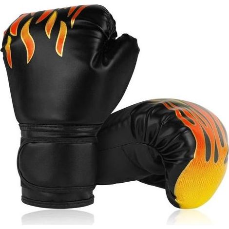 Gants de boxe pour enfants, Muay Thaï, Sparring, MMA, Kickboxing, Gants de sac de sable Muay Thaï respirants, Adaptés aux jeunes boxeurs (1/5)