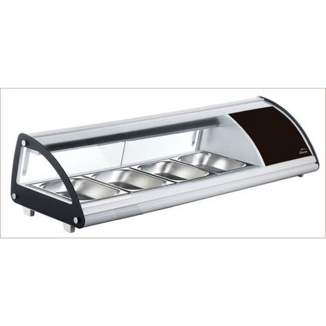 Vitrine réfrigérée Lacor 69605 160 W thermostat réglable LED