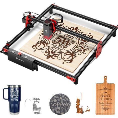 Graveur Laser, Haute Vitesse, Contrôle Hors Ligne, KIT DIY Mini (1/2)