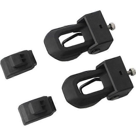 Compatible con JEEP Wrangler JK JL 2007-2019 Juego de pestillos de capó izquierdo y derecho 68240952AD 68240951AB (1/5)
