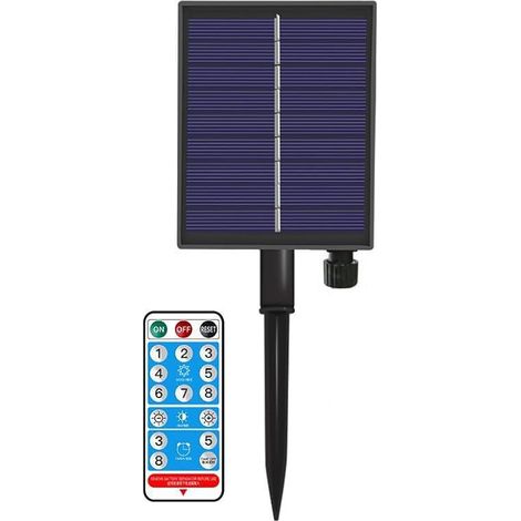 Kit de commande de panneau solaire 1200 mAh Panneau de batterie au lithium pour guirlande lumineuse LED 24 V - Charge CC - Installation facile - Facile à utiliser (1/5)