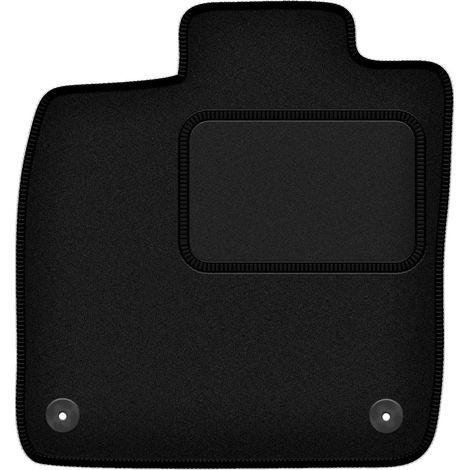 Alfombrilla de conductor negra para Skoda Enyaq iV SUV (2020-)