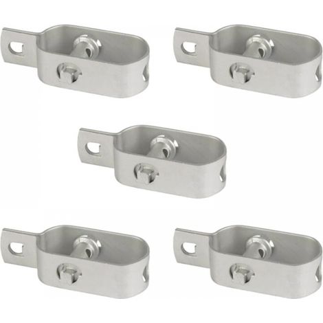 5 Stück 90 x 30 mm, Spanner, Drahtspanner für Weinspalier, verzinkter Stahl, für Zaundraht oder anderes (1/3)