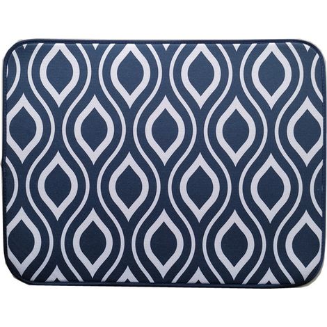 Tapis de séchage de vaisselle double face XL en fibres ultrafines, 61 x 46 cm (1/5)