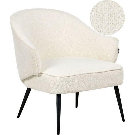 Armchair KAYLA Boucle Off-White (1/5)