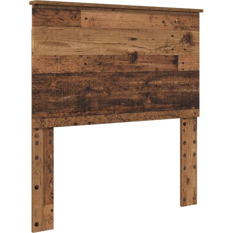 Maison Exclusive - Testiera con testiera Legno vecchio 90 cm Legno multistrato