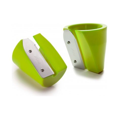 Ibili 8411922093742 Afilador de verduras compacto amarillo
