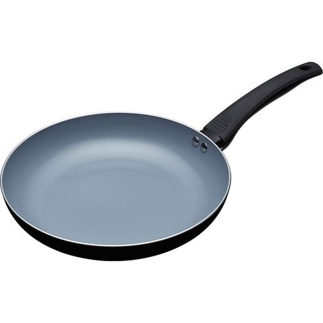 MasterClass Eco Induction Sartén con antiadherente PTFE, PFOA y BPA Free, Aluminio / Hierro, Negro / Azul, 26 cm