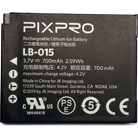 Kodak LB015 Kamera-/Camcorder-Akku Lithium-Ion (Li-Ion) 700 mAh