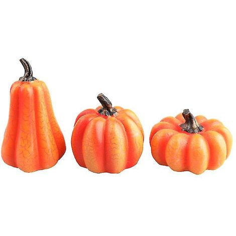 Lot de 3 lanternes citrouille lumineuses (1/3)