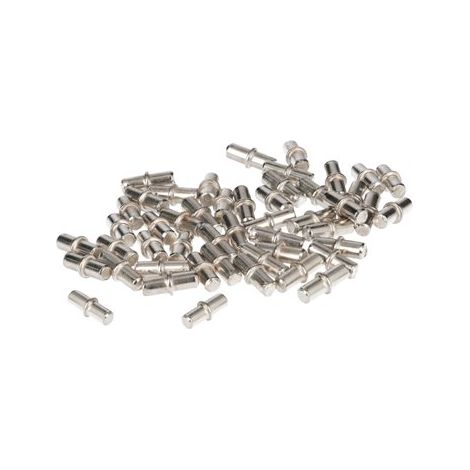 WOLFPACK LINEA PROFESSIONAL Supporto de Metallo Con Ancoraggio 5 Ø mm. Per mensole/scaffali (confezione da 100 pz.) (1/5)