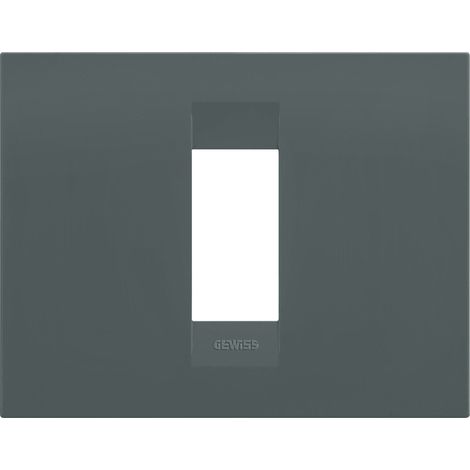 PLAQUE GEO RECTANGULAIRE 1P SARCELLE GEWISS GW16401VZ