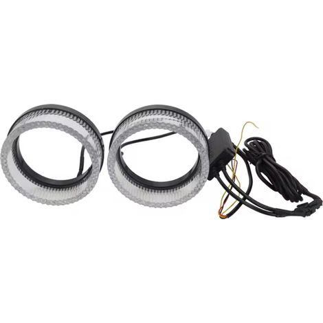 Anello luminoso per auto 2 in 1 con LED RGB Symphony Angel Eyes, controllabile tramite app, con luci diurne (DRL) (1/2)