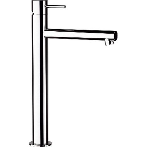 MISCELATORE MONOCOMANDO LAVABO ALTO LINEA ULTRAMINIMAL Cromo