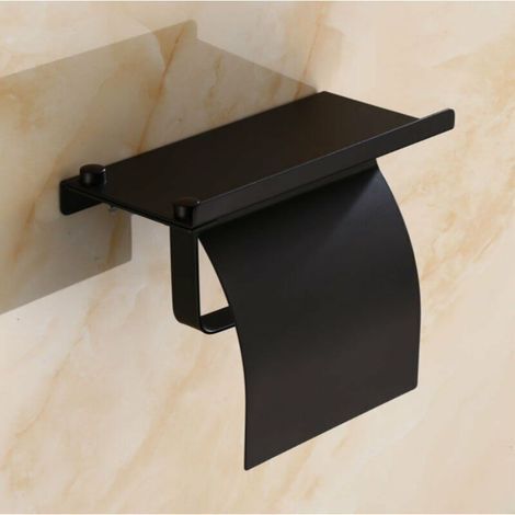 Portarotolo di carta igienica, portarotolo per bagno e cucina, in acciaio inox, montaggio a parete senza foratura. (1/5)