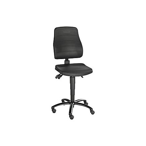 Silla giratoria de trabajo  espuma de PU  con ruedas