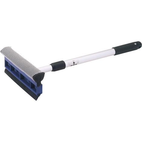 Raclette télescopique avec éponge 200 mm, Bleu, Noir (1/5)
